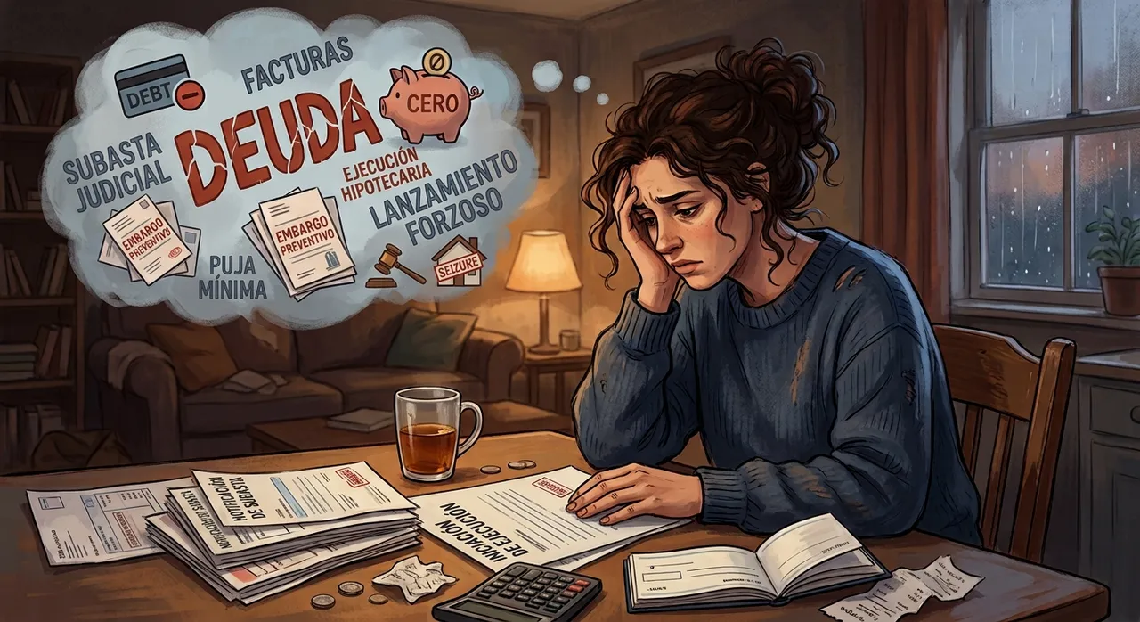 Una chicca estresada con el tema de análisis de una subasta